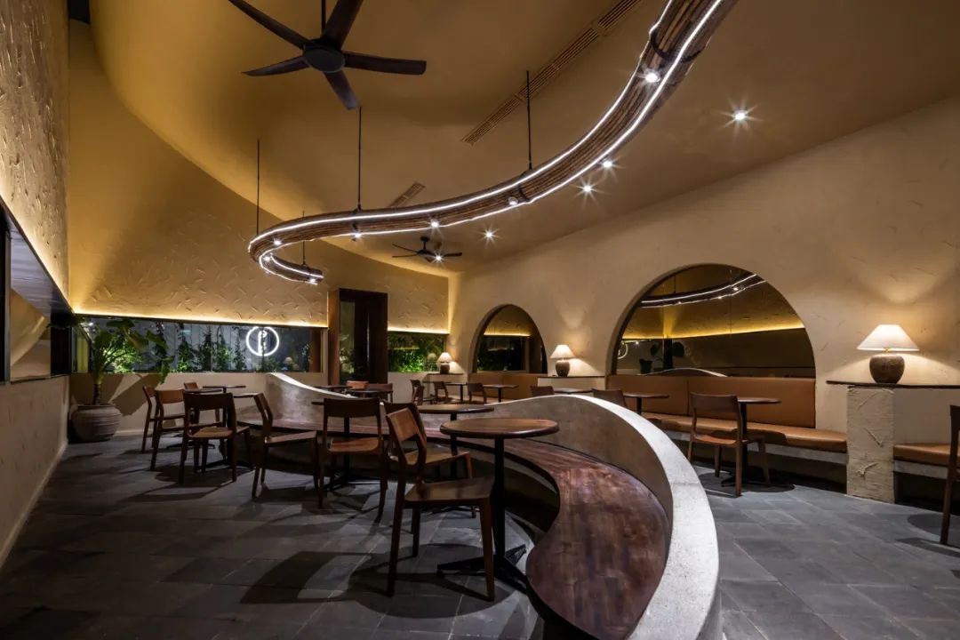 300 m²越南咖啡厅,Phe La Da Nang茶馆-26