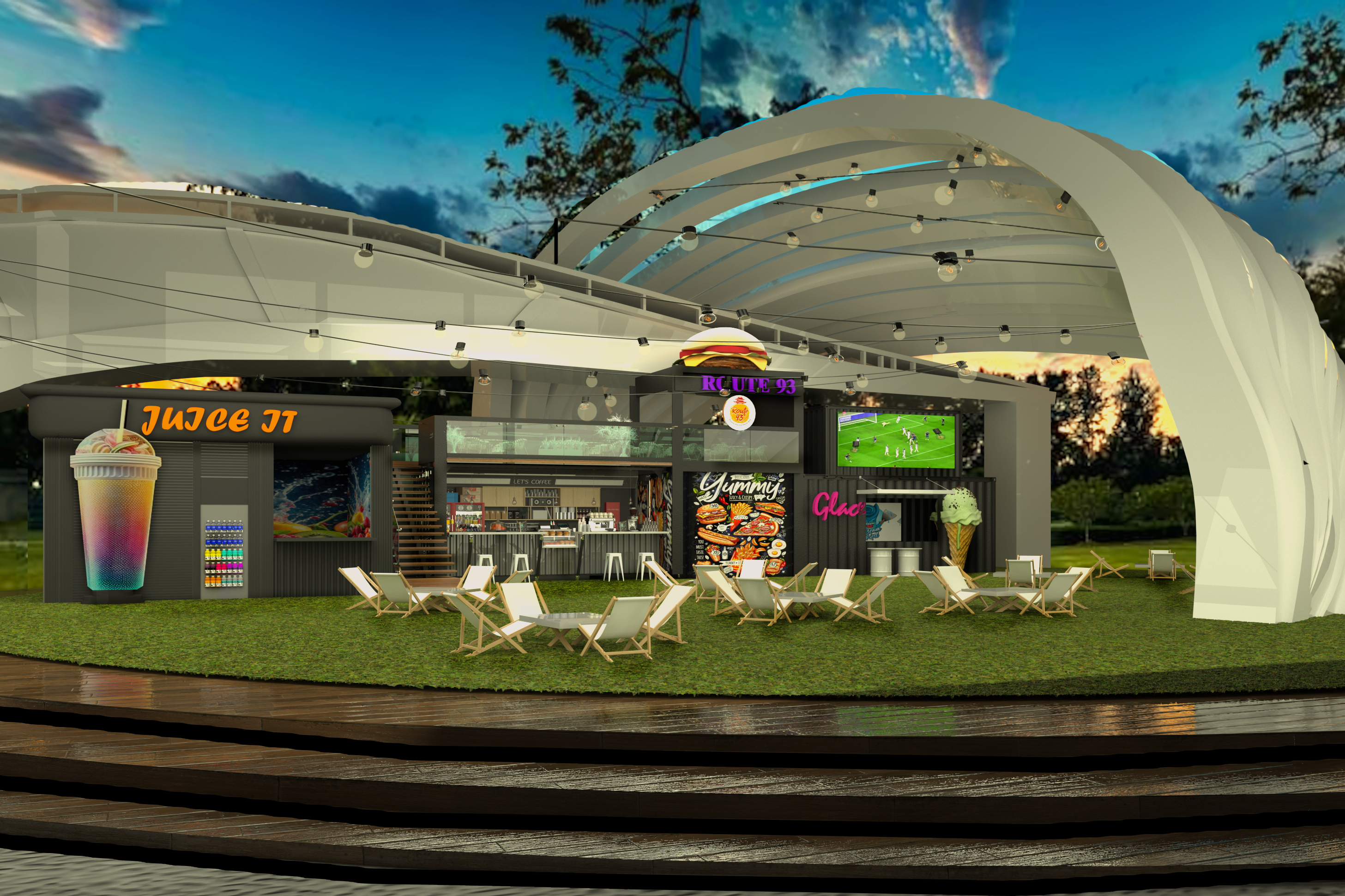 Vibe Fit Community Club – Store & Foodcourt | Part 2-14