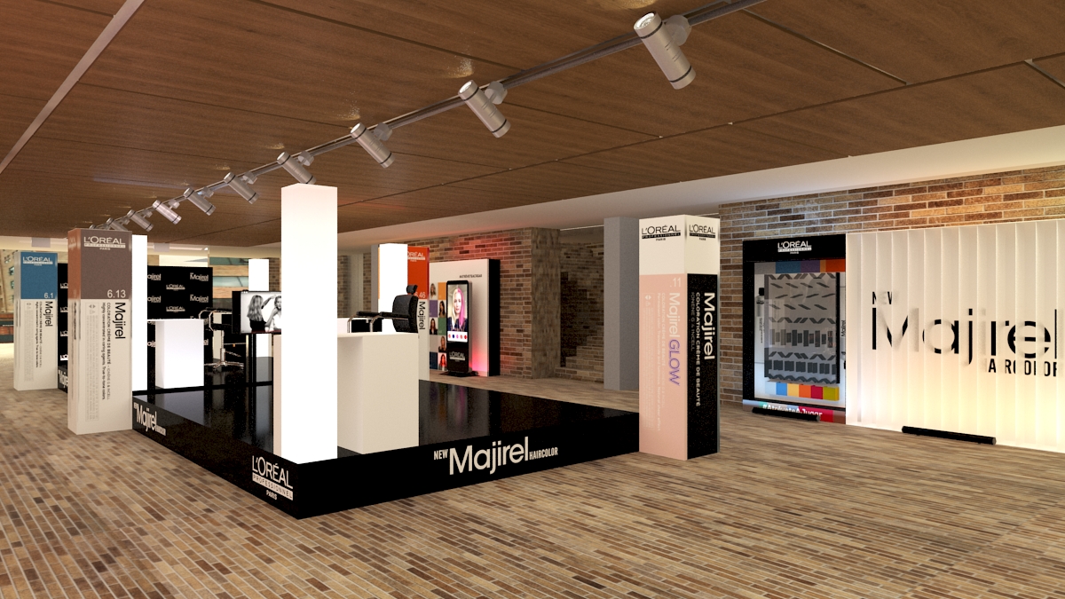 欧莱雅美奇丝染发展示厅丨L´oréal-6