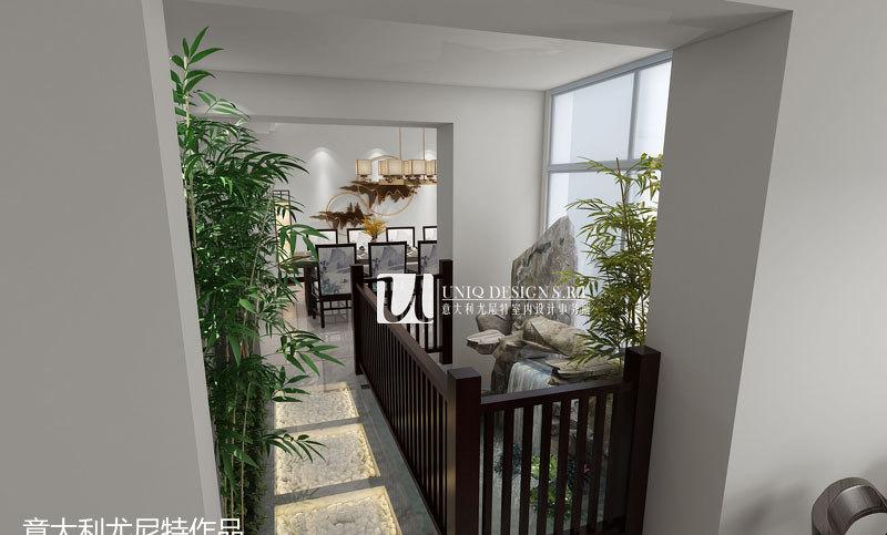 月光流域 500㎡新中式软装,幽然唯美诠释中式韵味-11