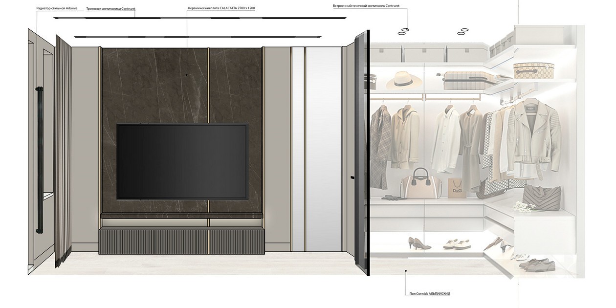 55㎡小空间公寓设计 小而精致-5