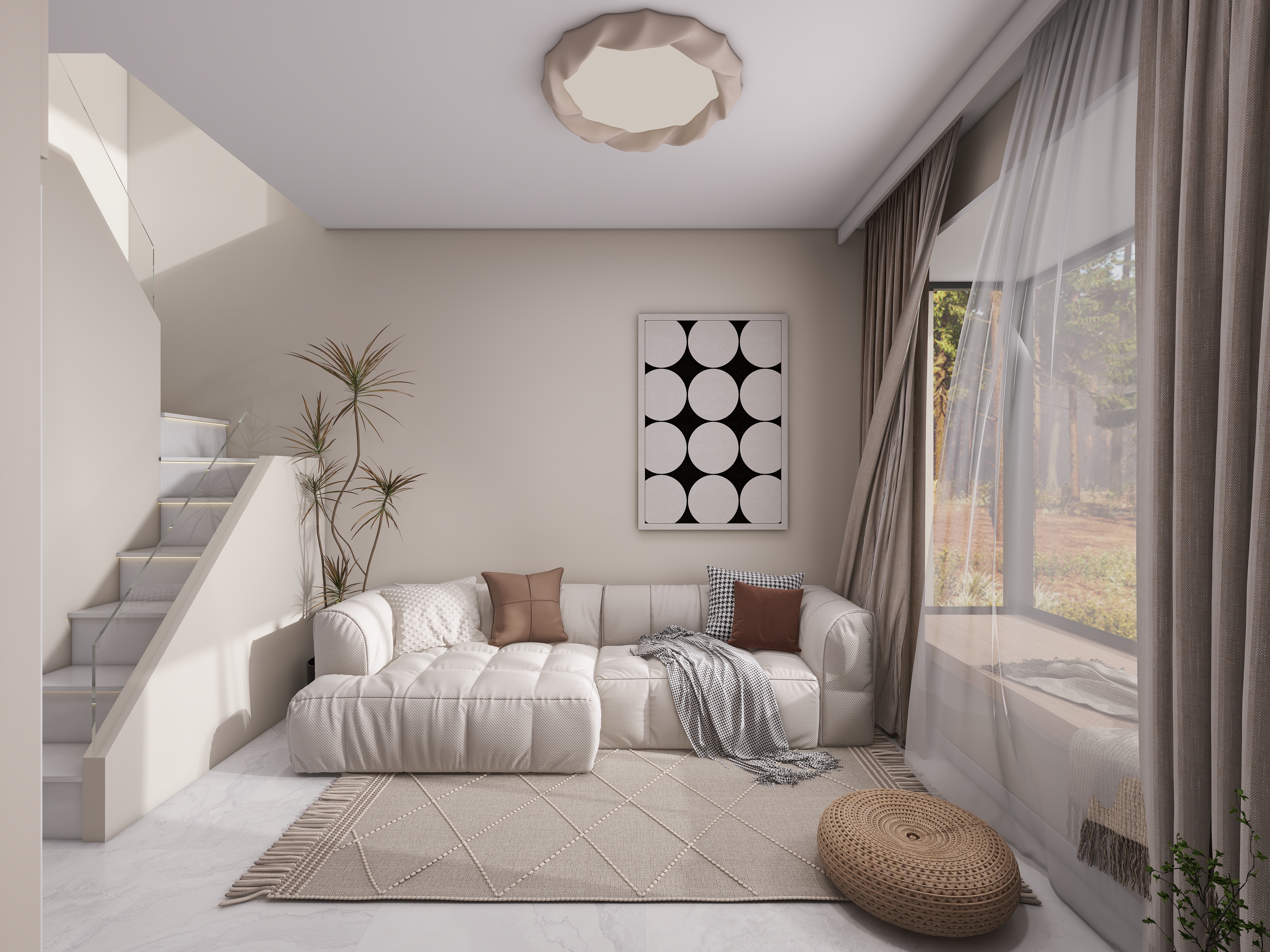 奶油风loft-1