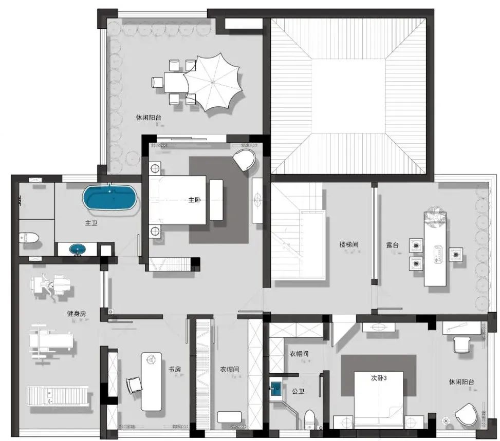 给时光以生命意式极简丨中国长沙丨周笙笙建筑装饰设计-12