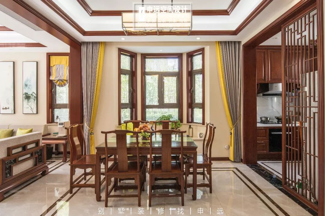申远新中式设计 | 扬州中信泰富锦园别墅-52