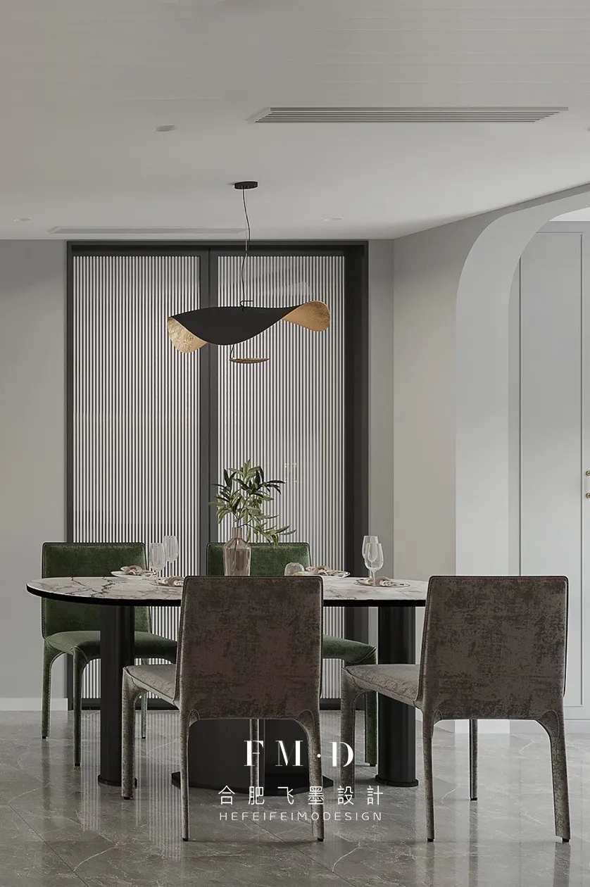 合肥万振逍遥苑 140㎡轻奢法式婚房，设计让生活始终保持新鲜感-4