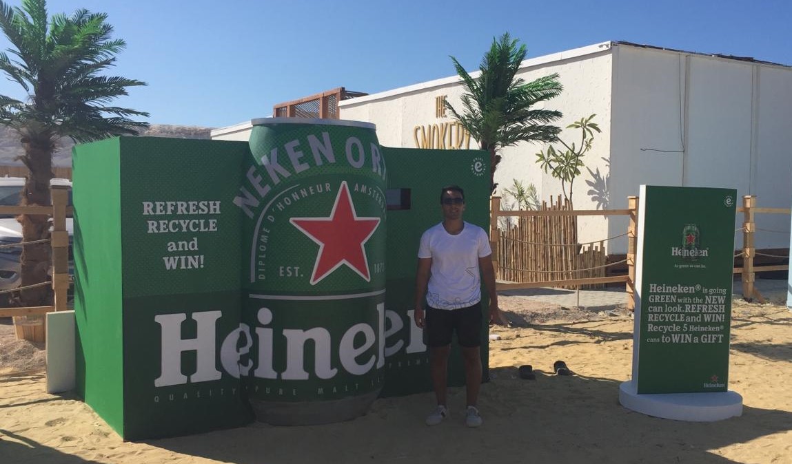 Heineken Summer Recycle Machine North Cost 2019-7