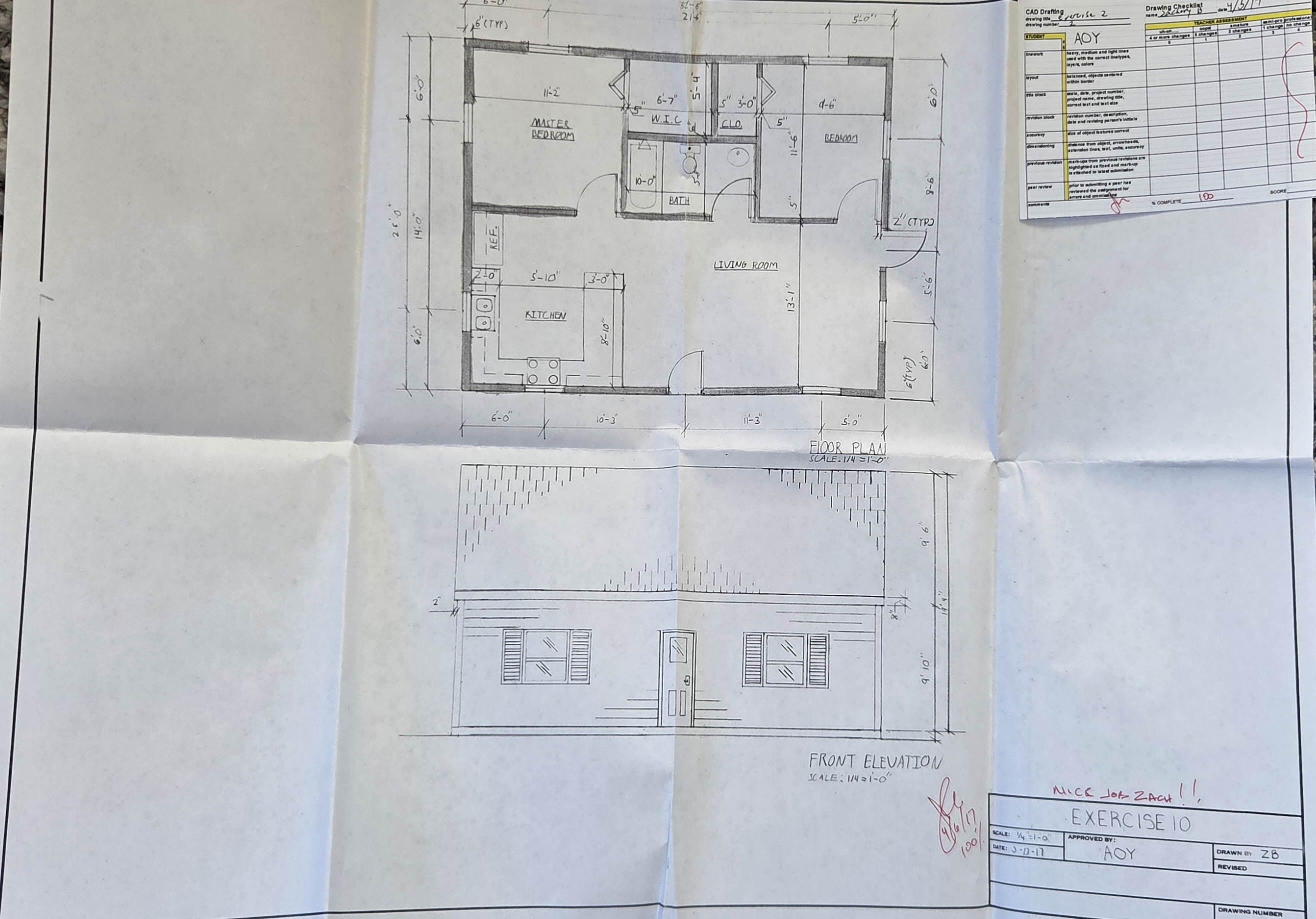 High School CAD Projects-11