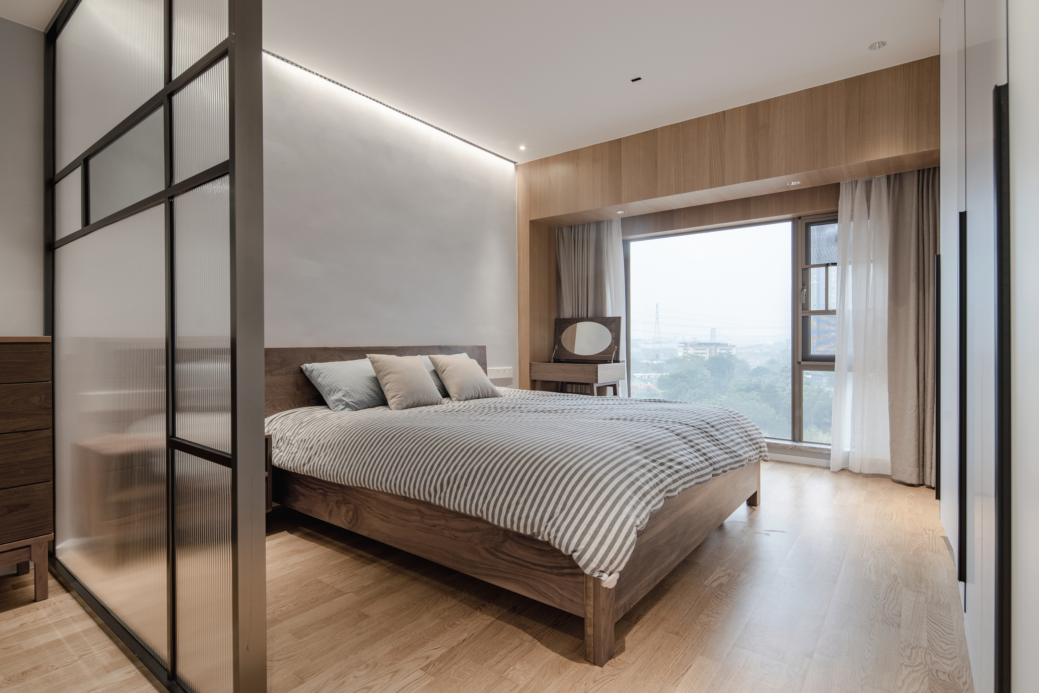 深圳 130㎡三房改豪宅，空间利用极致，生活场景定义设计-12