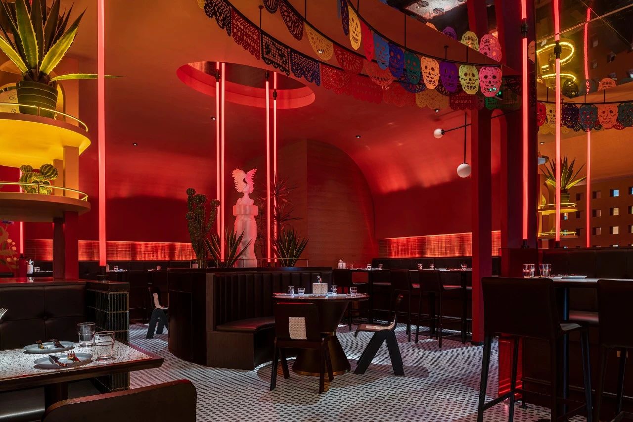 墨纪墨西哥餐厅设计丨中国天津丨北京佰第装饰工程设计有限公司-51