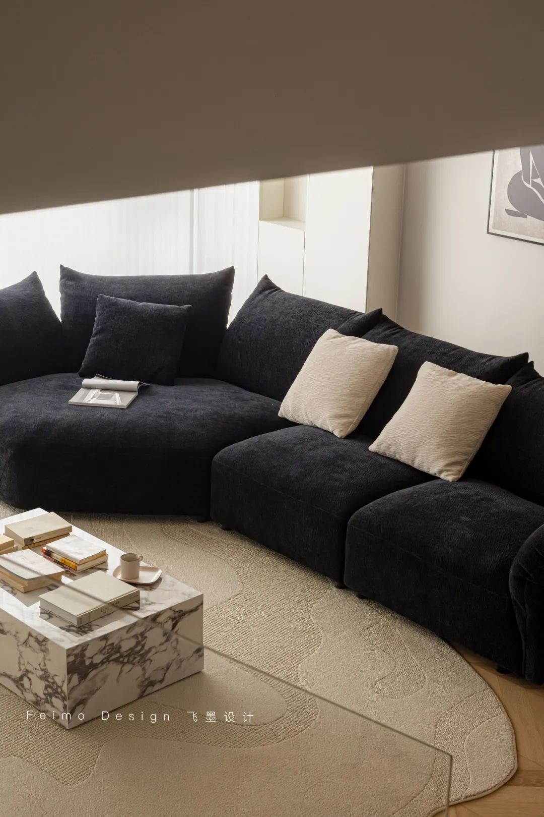 160㎡现代法式养老宅丨飞墨设计组-36