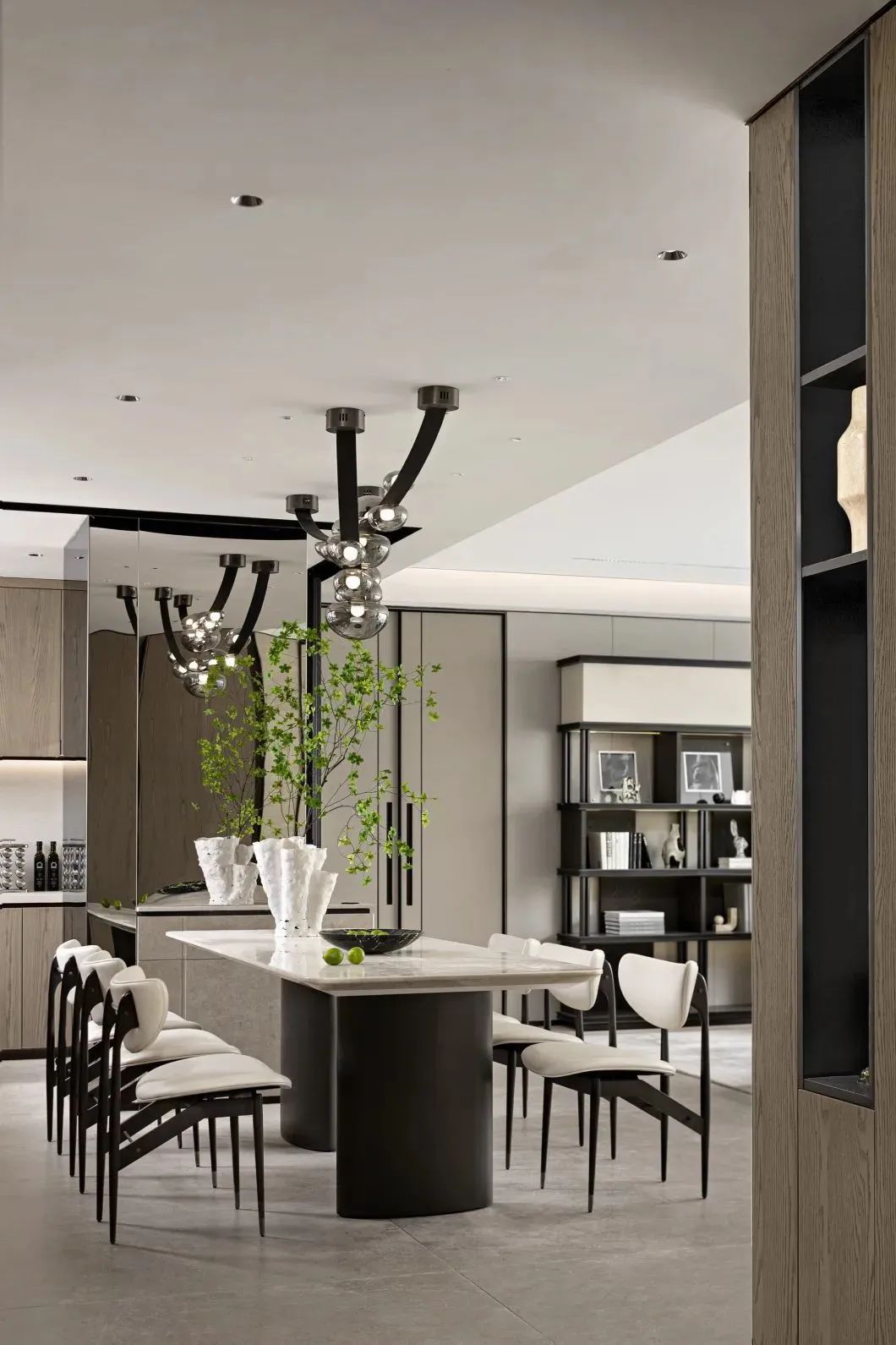 140㎡简约住宅丨矩阵纵横-32