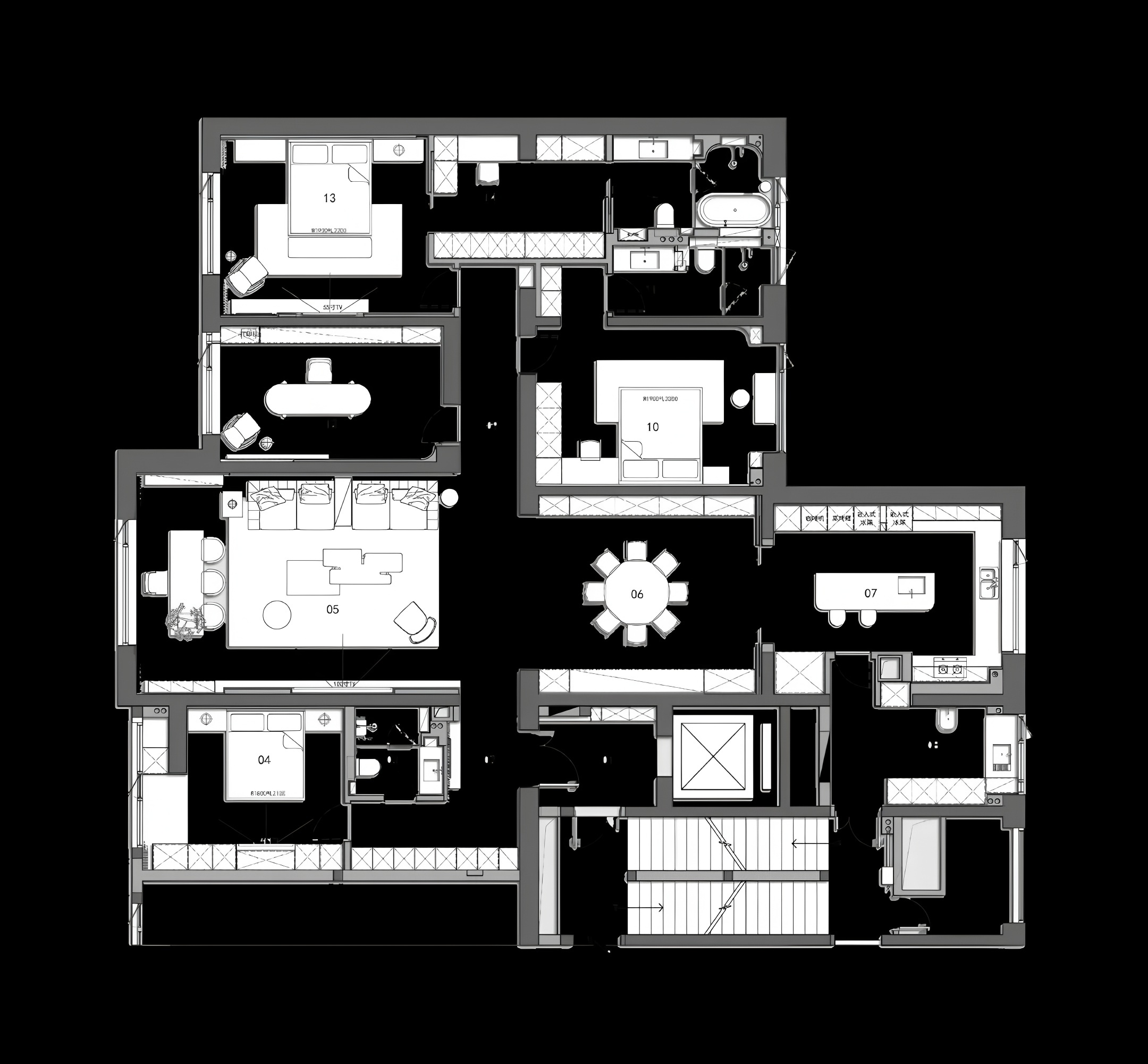 静奢居所 · 流动的生活诗篇 · 九境合造设计丨中国厦门丨九境合造设计事务所-54