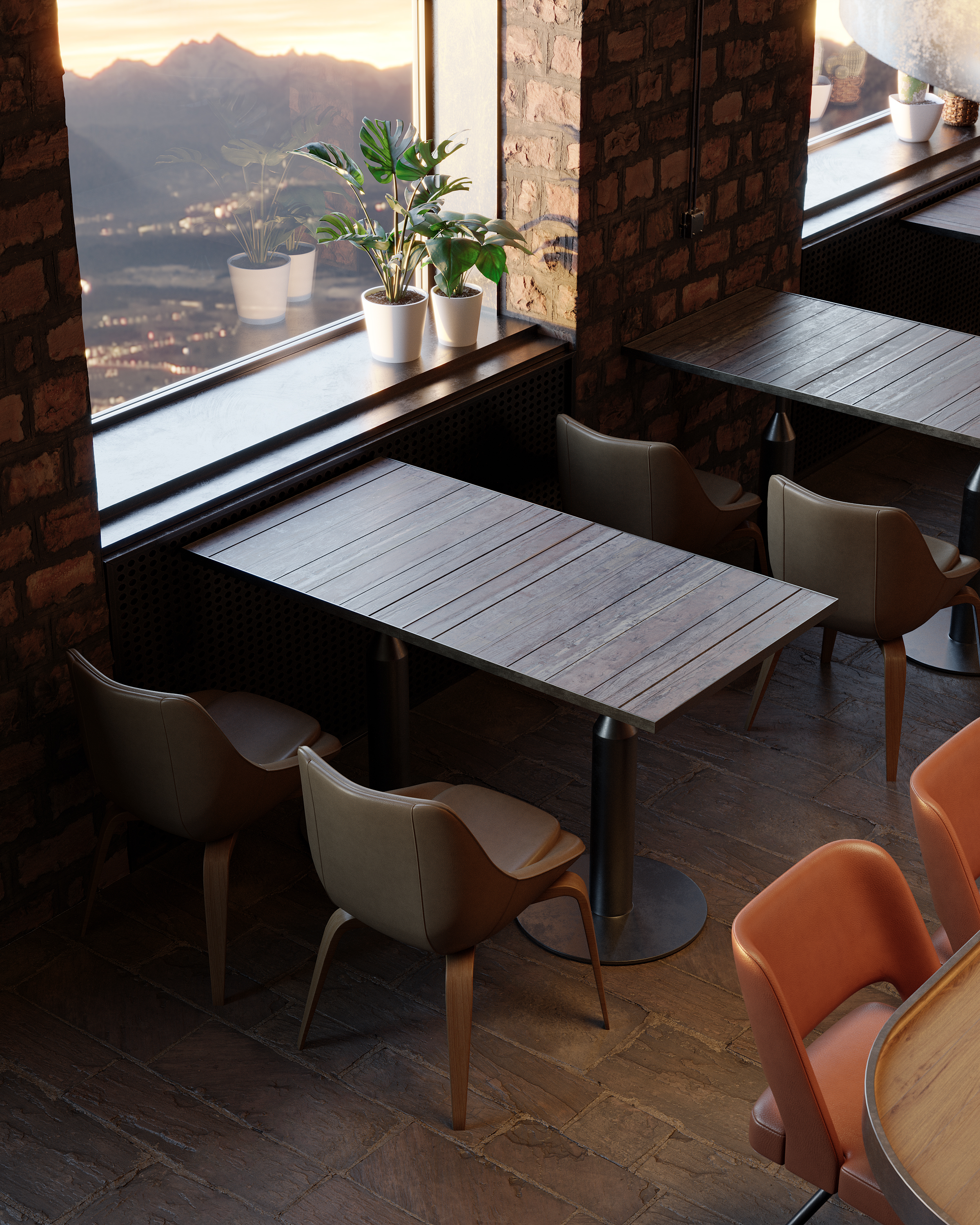 山顶上的啤酒餐厅-3