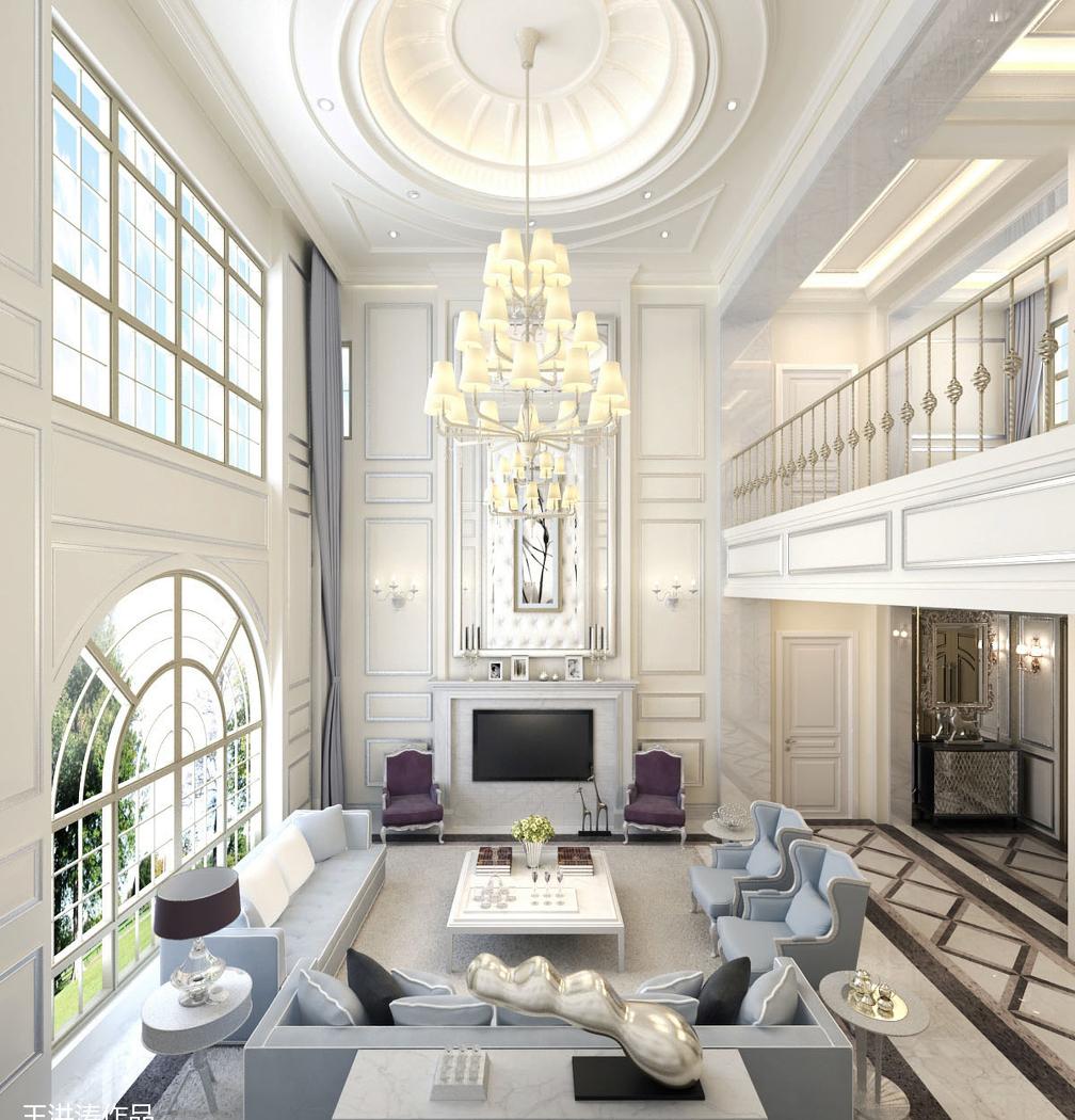 
白色欧式别墅 -0