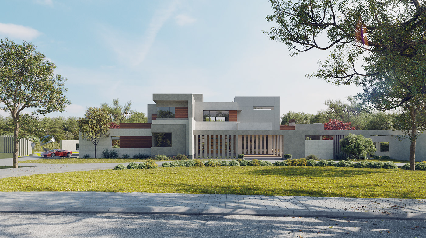 Anastasiya Gushchina丨别墅建筑丨Aisha villa-3