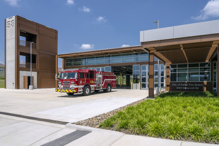 达拉斯第58号消防站丨GSR Andrade Architects-14