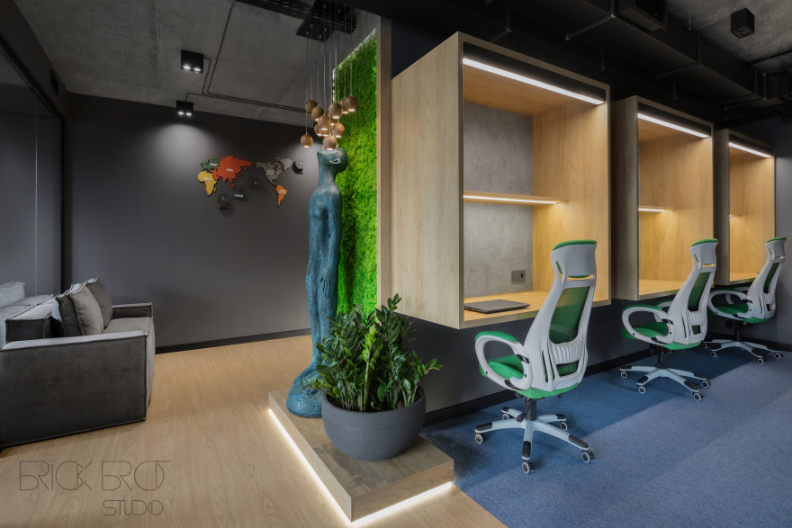 纽约某 IT 公司办公室改造项目丨美国纽约丨未明确主体,设计师为 Semyon_Prodesign 等-0
