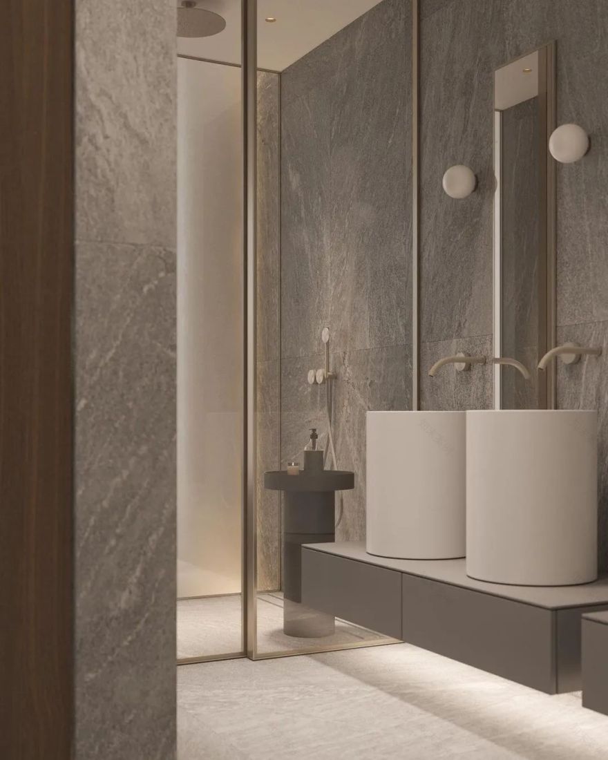 BISCAYNE BLVD 顶层复式极简主义设计丨ArtPartner Architects-77