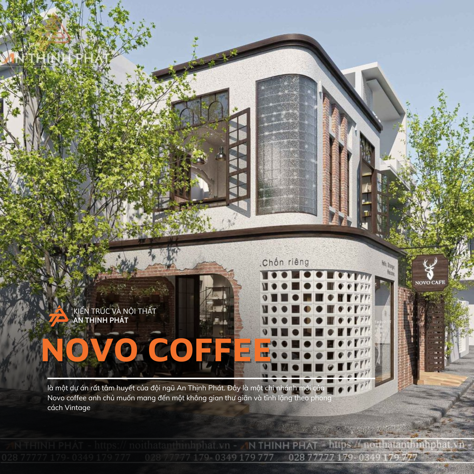 诺沃咖啡丨越南胡志明市丨安盛发建筑与室内装饰有限公司-29