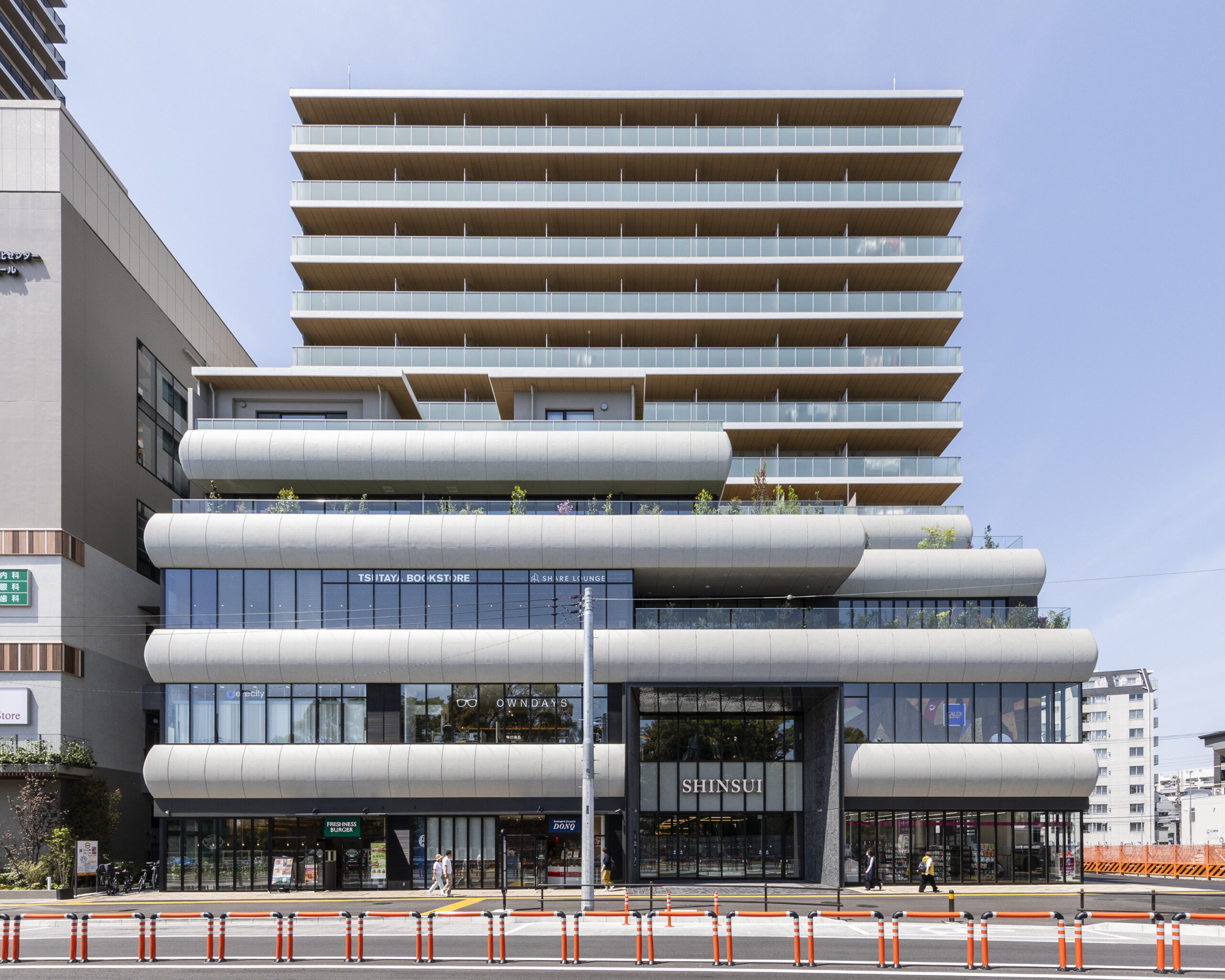    Shinsui Building / SHINSUI, Grancreer Tsunashima - Sakakura Associates 坂倉建築研究所-34