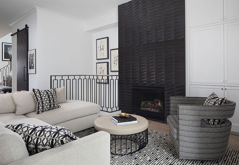 旧金山黑白风格家居设计-7