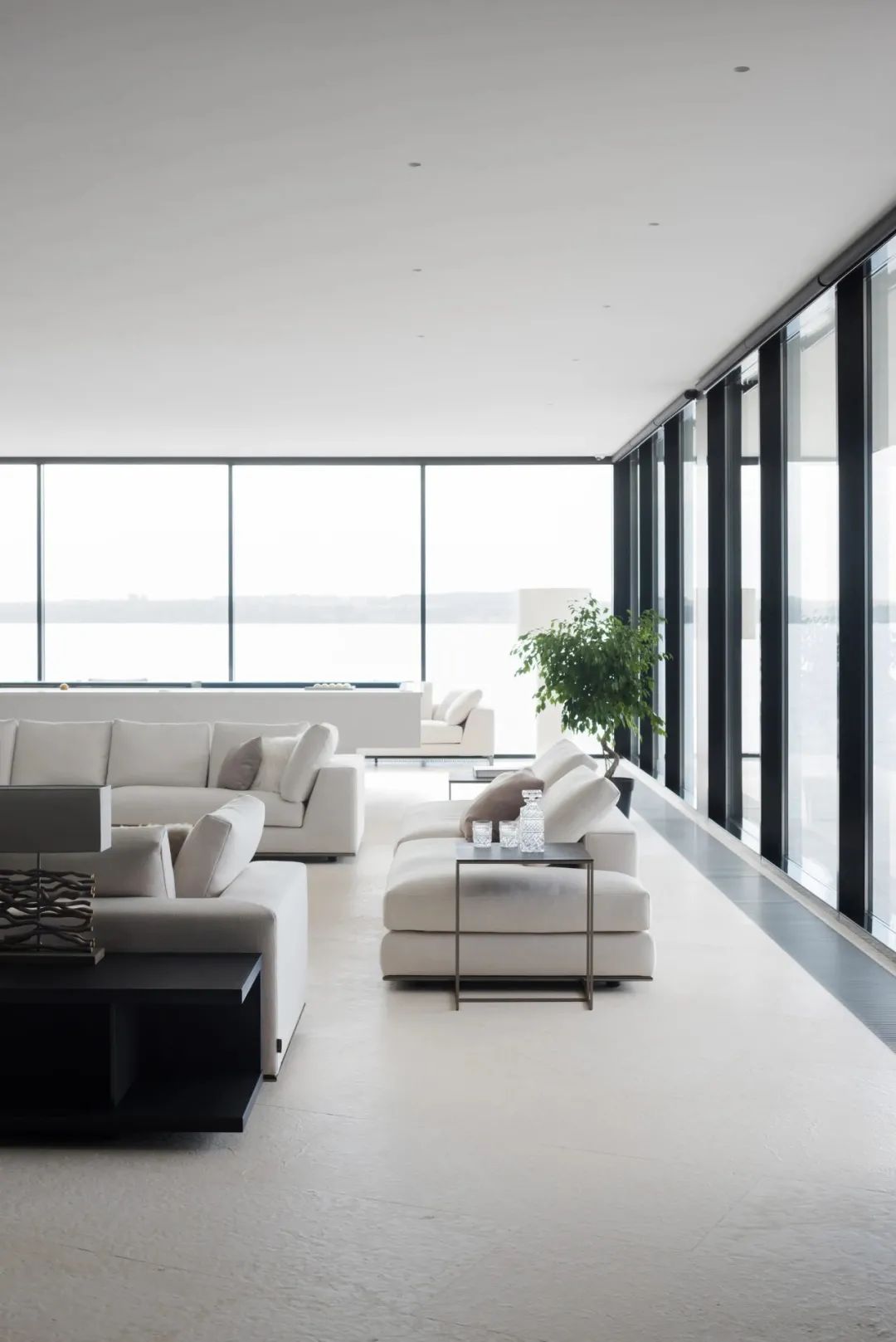 莫斯科郊区别墅，极简美学与自然融合的典范-80