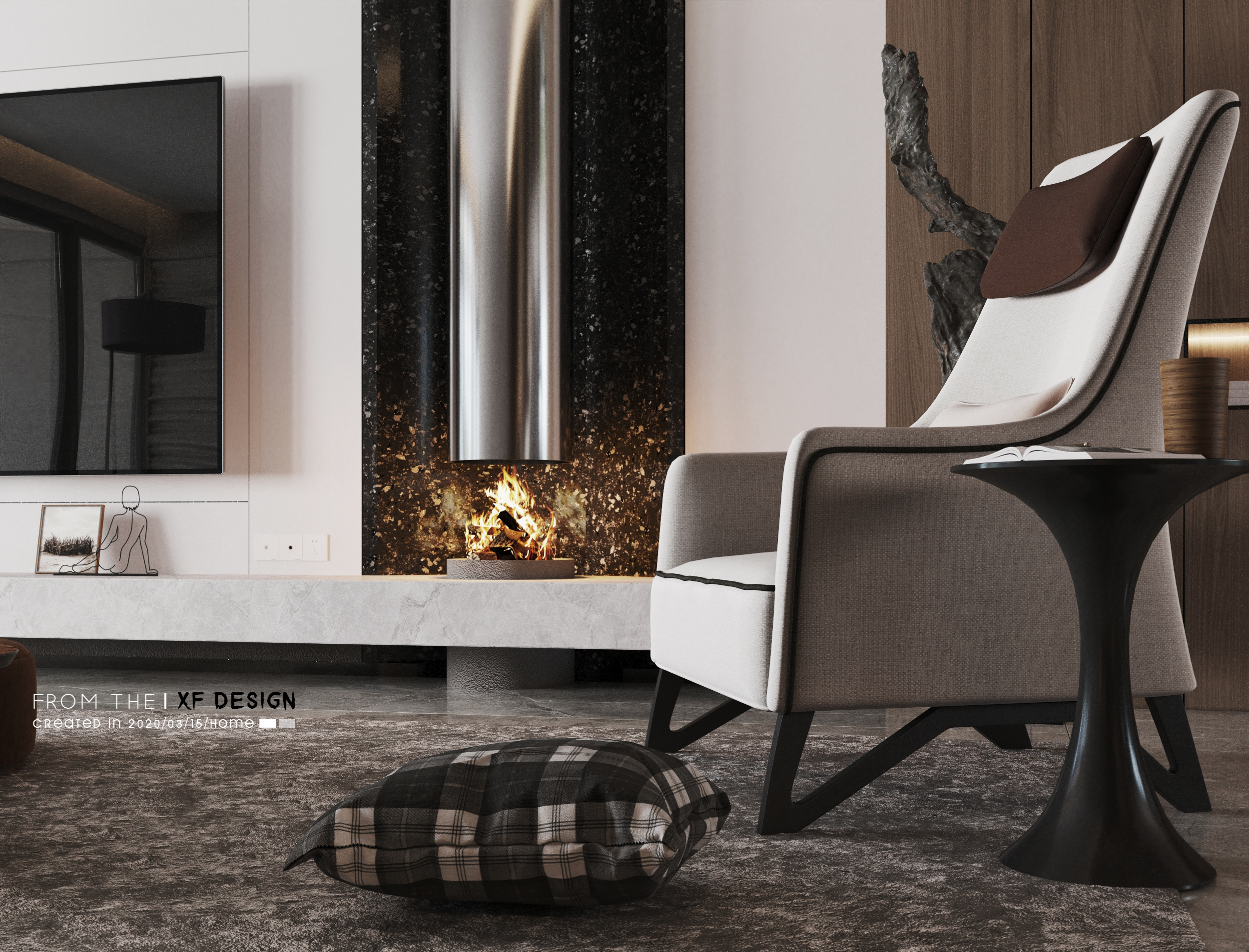 融合科技与自然的 3D 室内设计案例解析-5