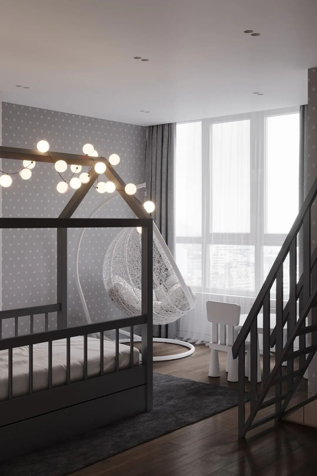 127㎡顶层复式简约干练公寓设计丨KYDE.architects-31