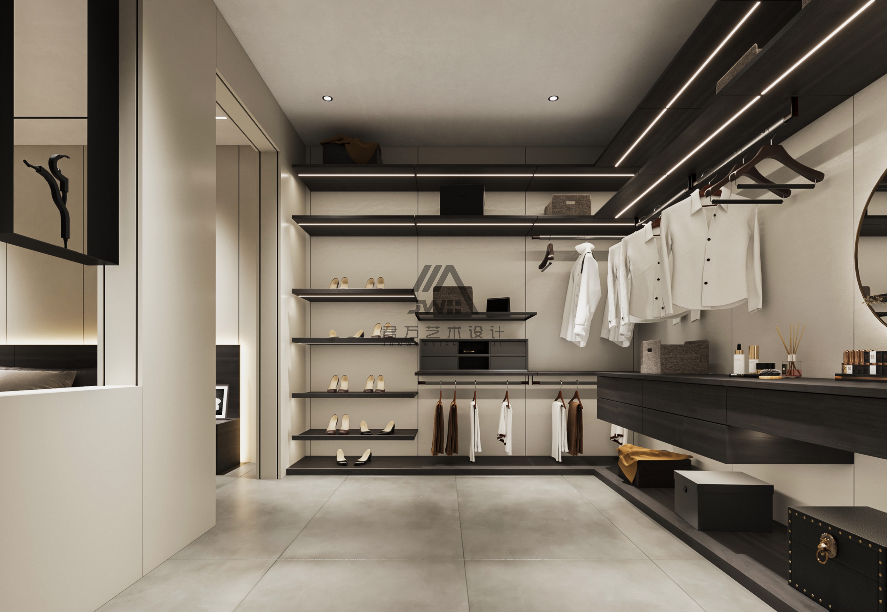 “家庭至上”现代极简丨君 one 设计-17