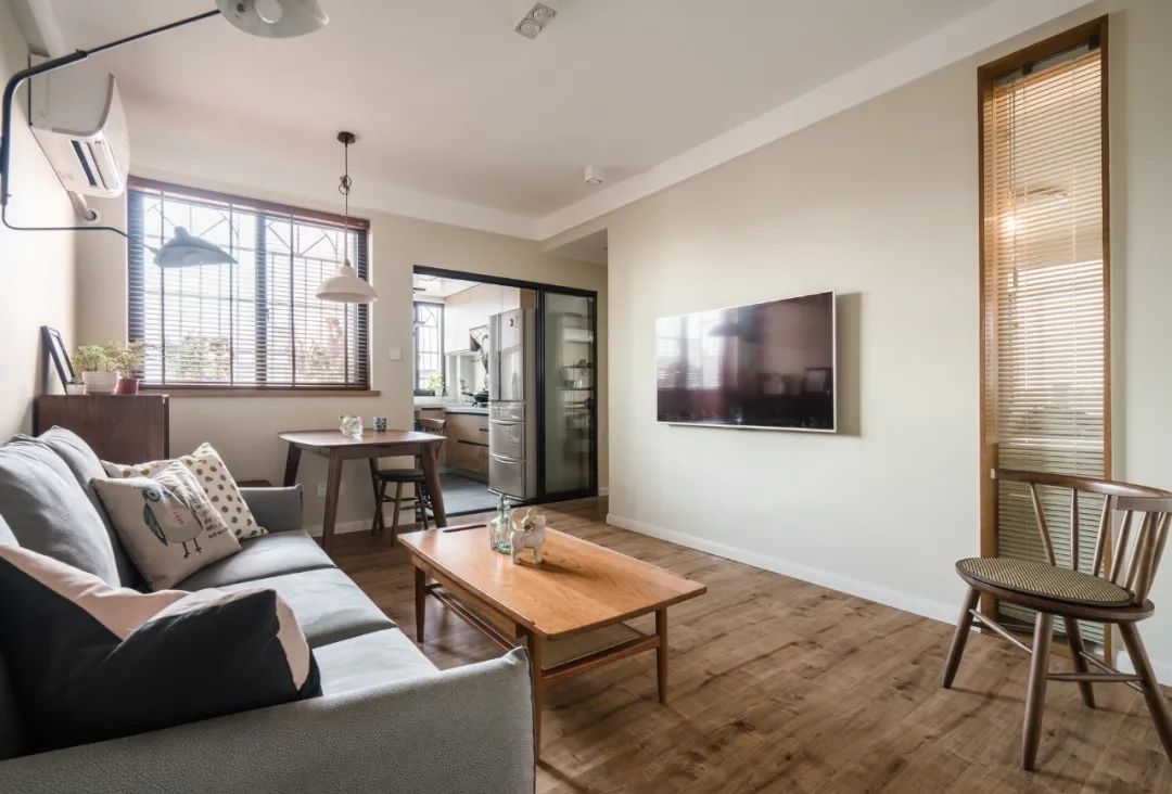 70 平两居变两卫,北欧风清新收纳空间设计-105