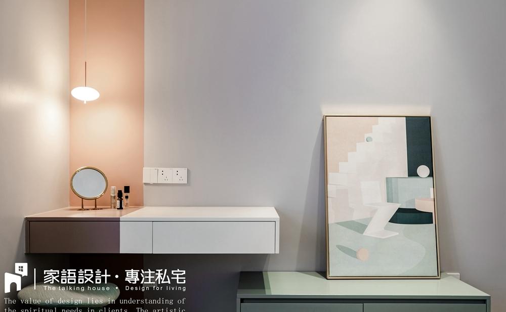 糖果色平层精装房丨中国广州丨广州家语设计-21