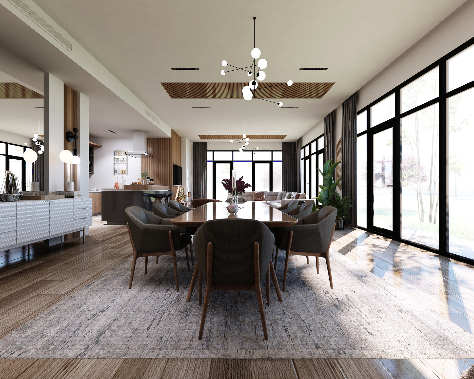 LIVING AREA , PRIVATE VILLA , SAUDI ARABIA-0