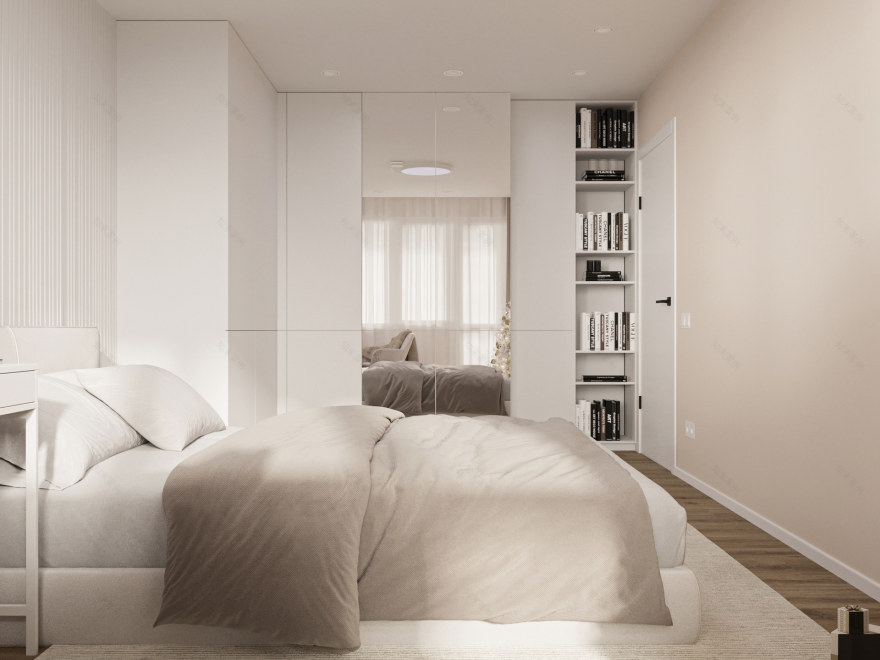 42 平米一居室设计丨白俄罗斯明斯克-33