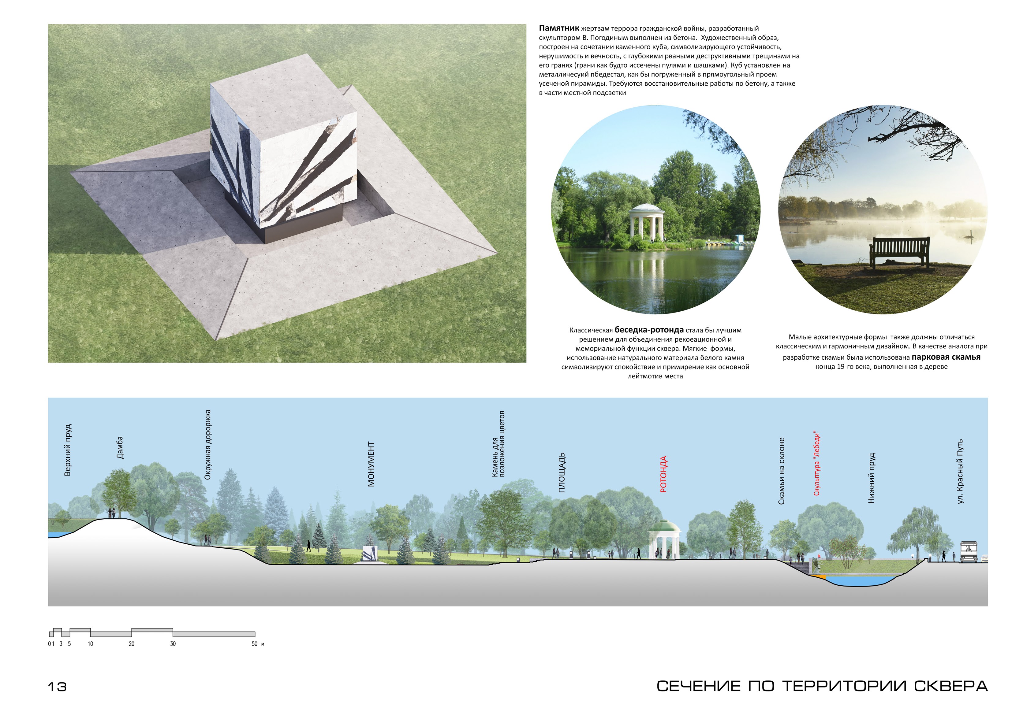 “Старозагородная Роща”广场景观设计丨俄罗斯丨АВТОРСКИЙ КОЛЛЕКТИВ-13