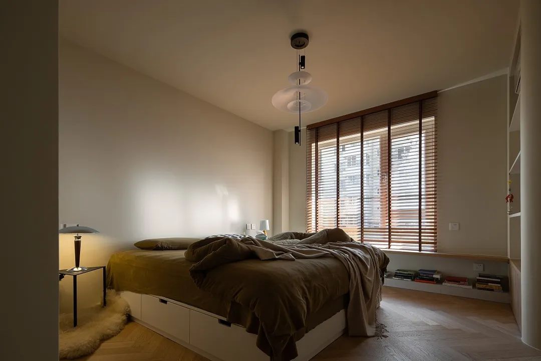 70㎡小黑屋变身法式“奶色治愈系”丨中国北京丨云深空间设计事务所-55