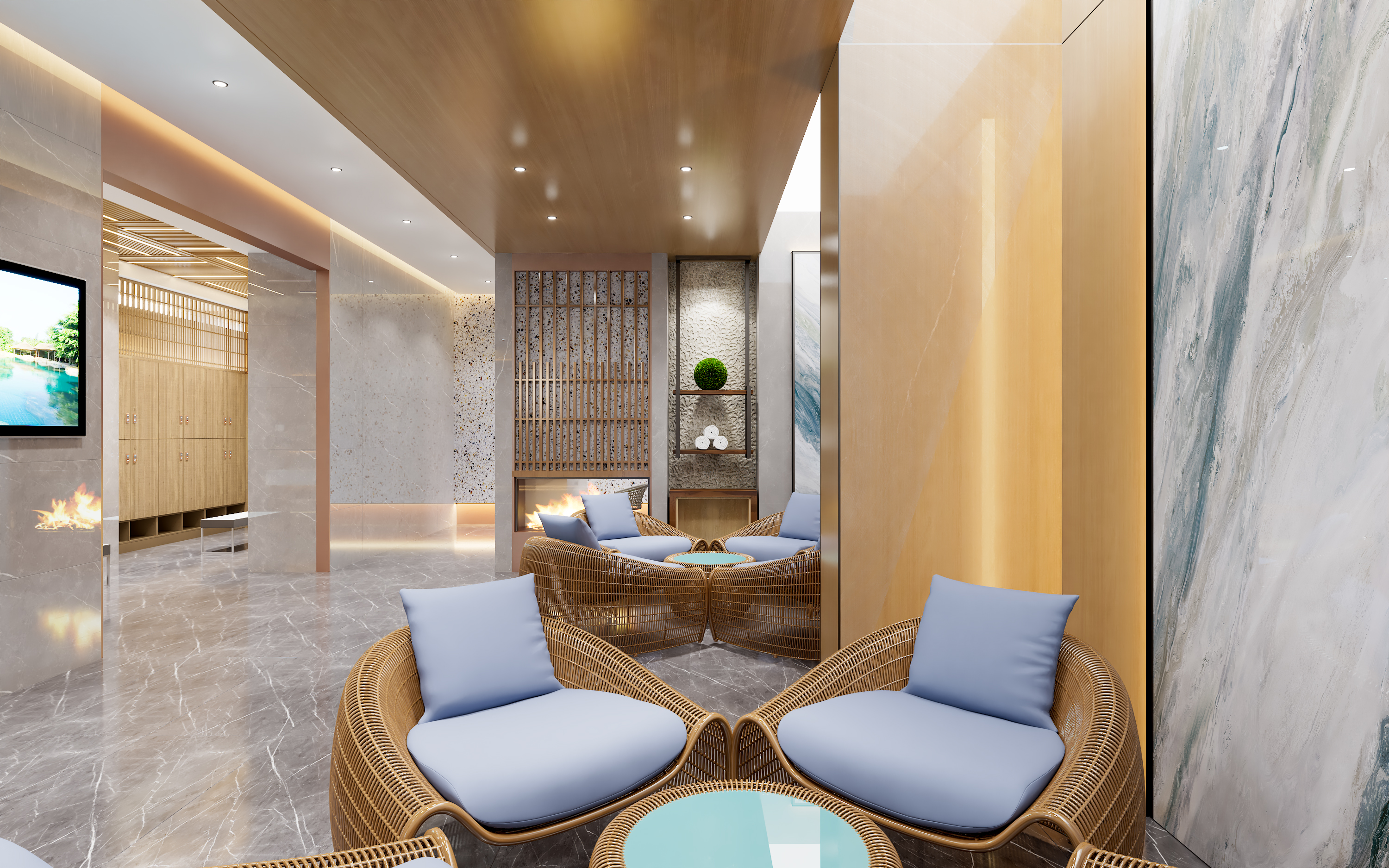 设计新作 | 来宾洗浴中心设计 | 足浴会所设计-15