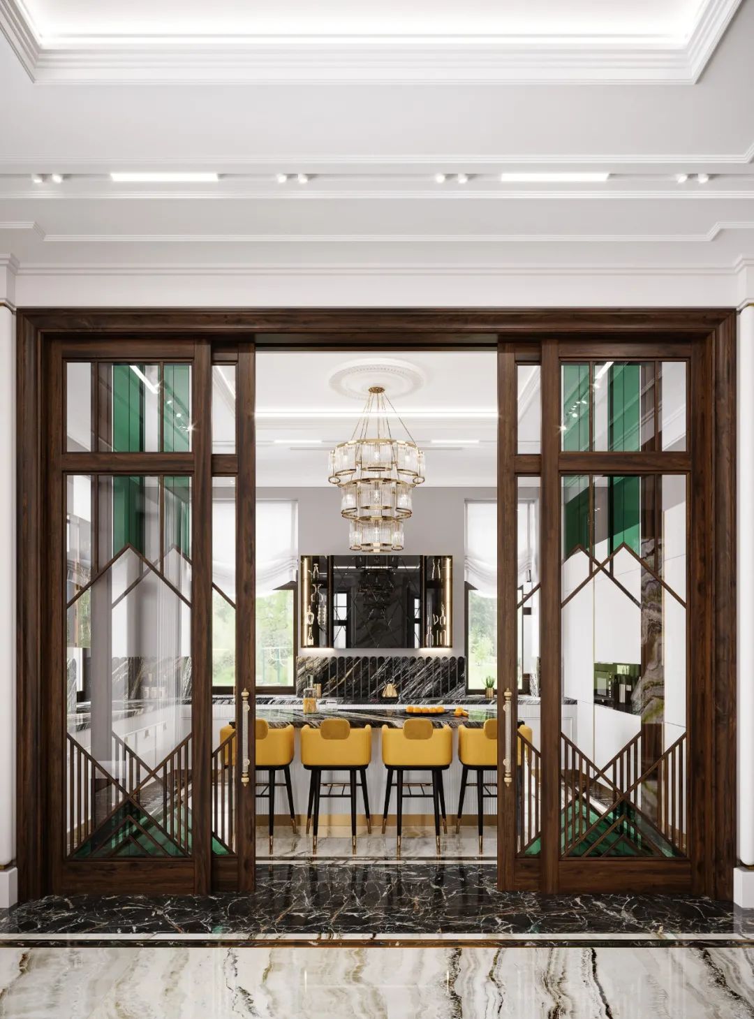 新式奢华别墅，独特风格的赞美-41