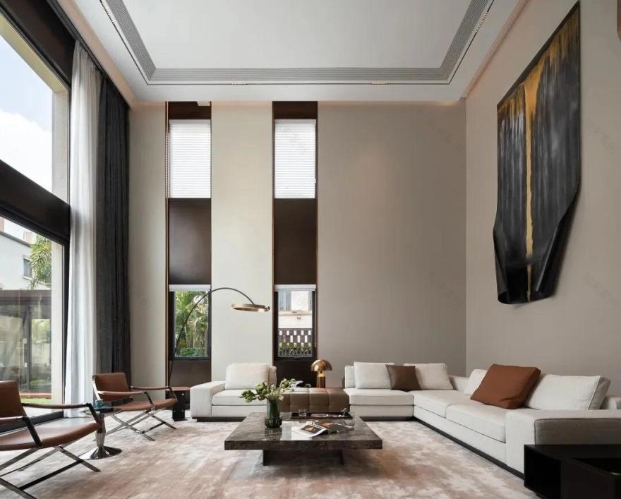 广州南天名苑1800m²现代别墅丨中国广州丨设计总监及软装设计李光玉,团队赵苗苗等-34