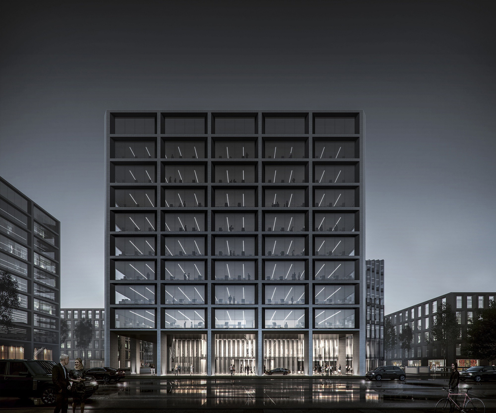 莫斯科“思维· 创新”办公楼设计-26