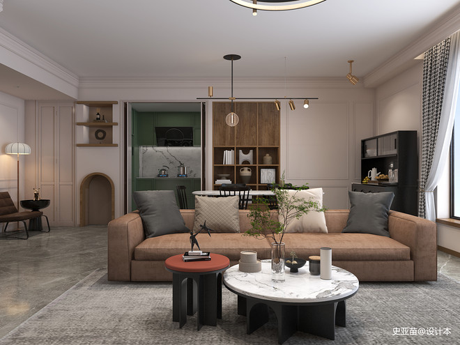 30万元二居120平米装修案例  阳光上东-8