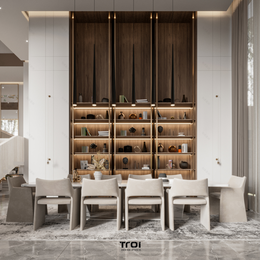 Dining Hall 室内设计丨Troi Design Studio-21