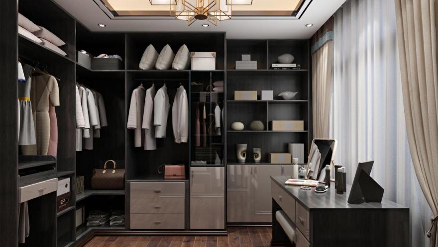 皮阿诺全屋定制茶墨俱香新中式风格-104