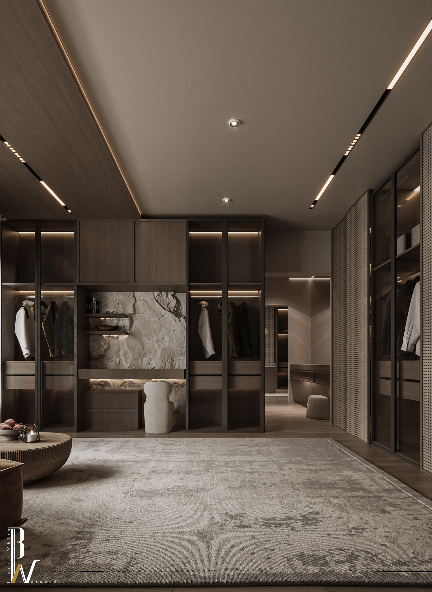 主更衣室丨Black N White-11