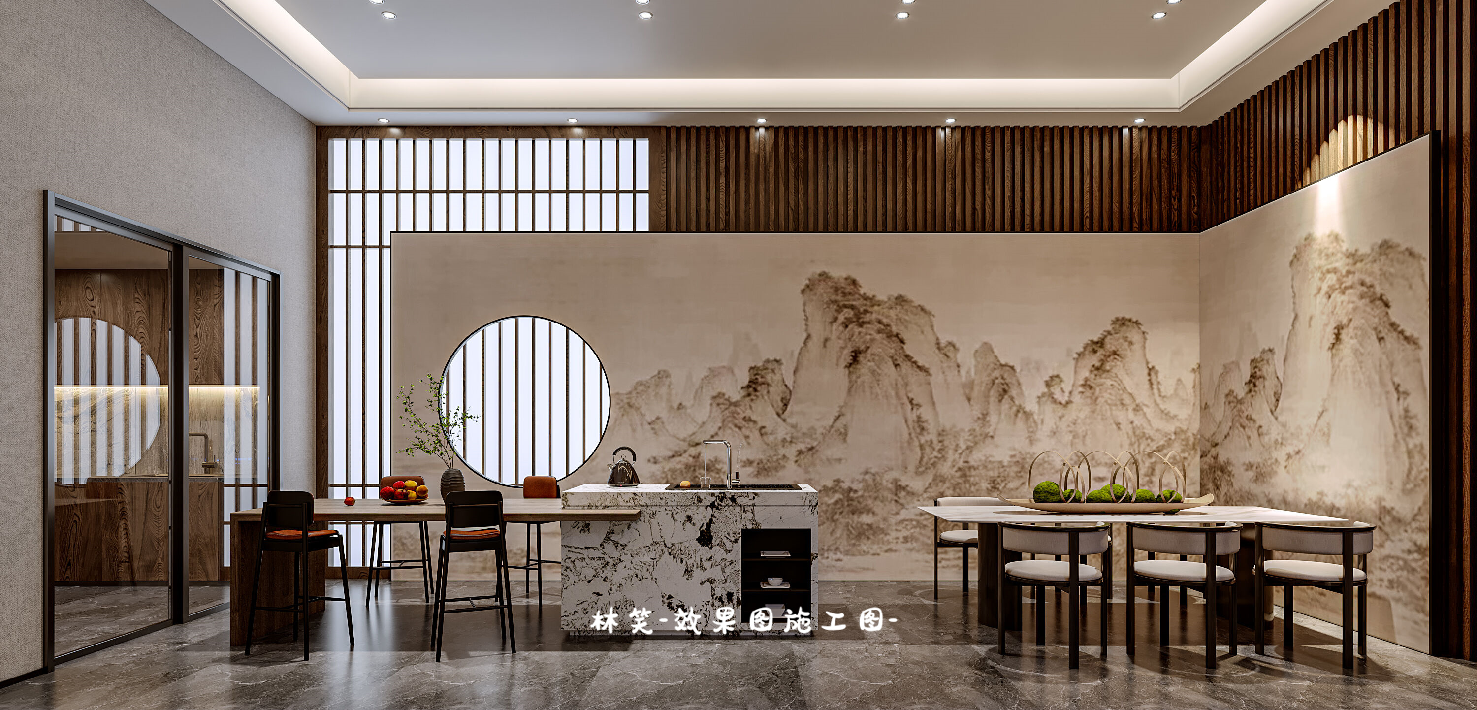 隐奢避世，酒店民宿一体化设计-3