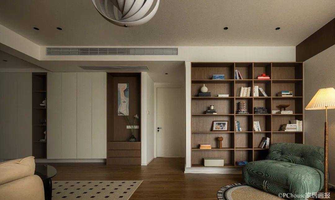 三代同堂的温馨中古风之家丨中国武汉丨吾同设计-25