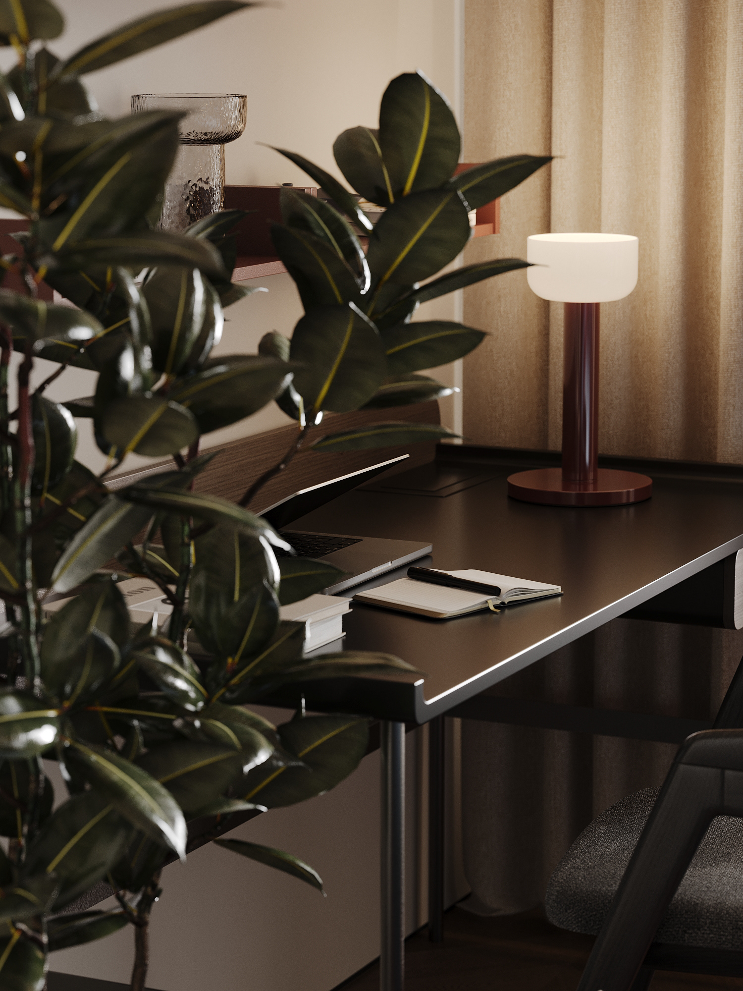 Zilart室内设计与可视化项目丨Rial bureau-31