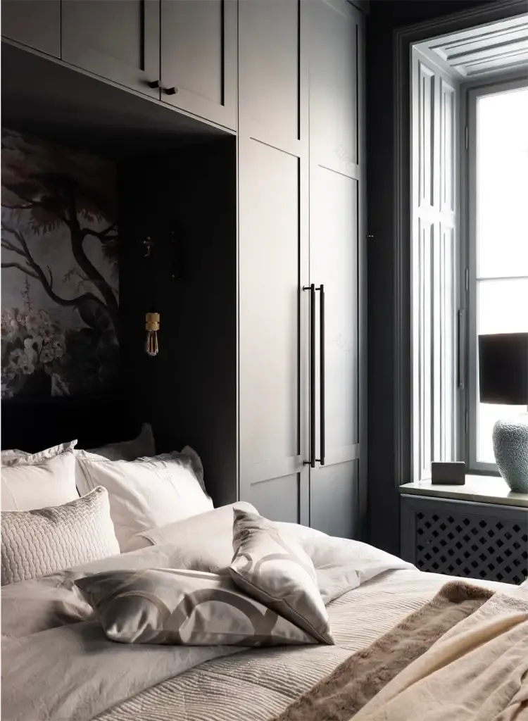 56 平米全黑公寓,颠覆你的想象-13