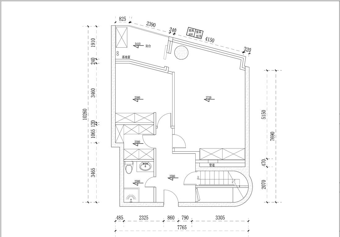 金桥大厦瑜伽馆 | 空间改造焕新颜-2