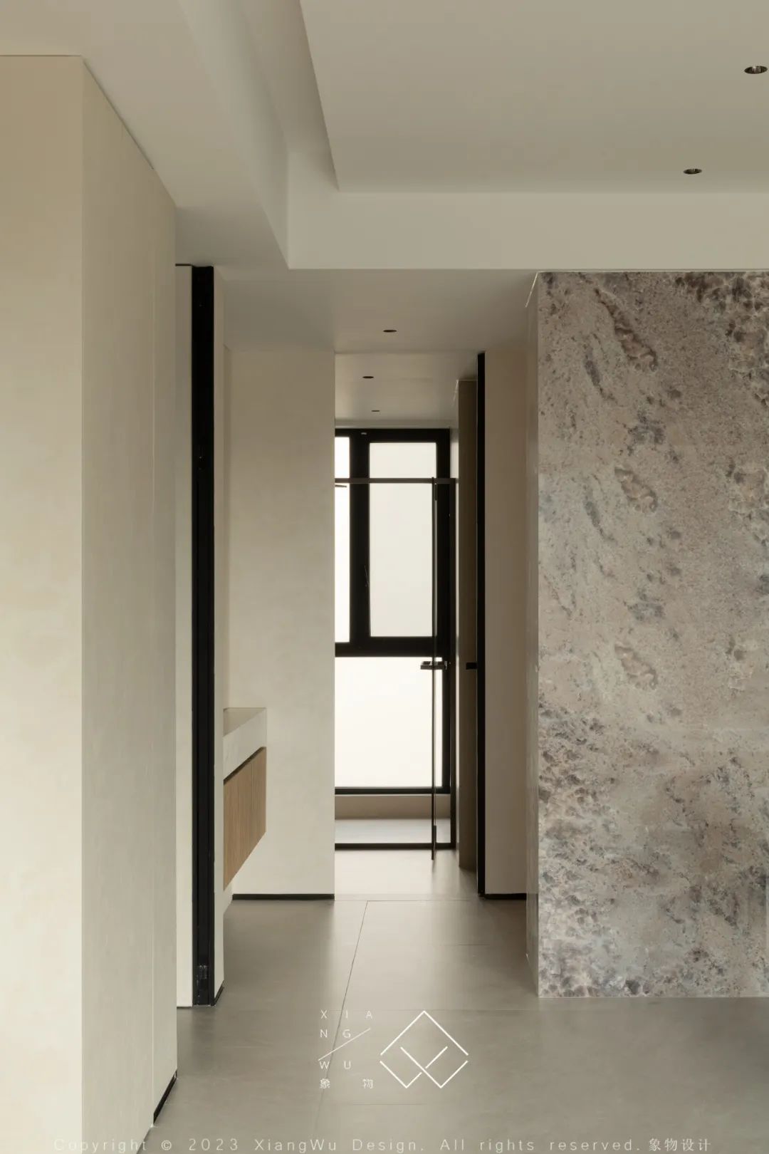 奶油色调的简约诗意空间丨中国常州丨象物设计-29