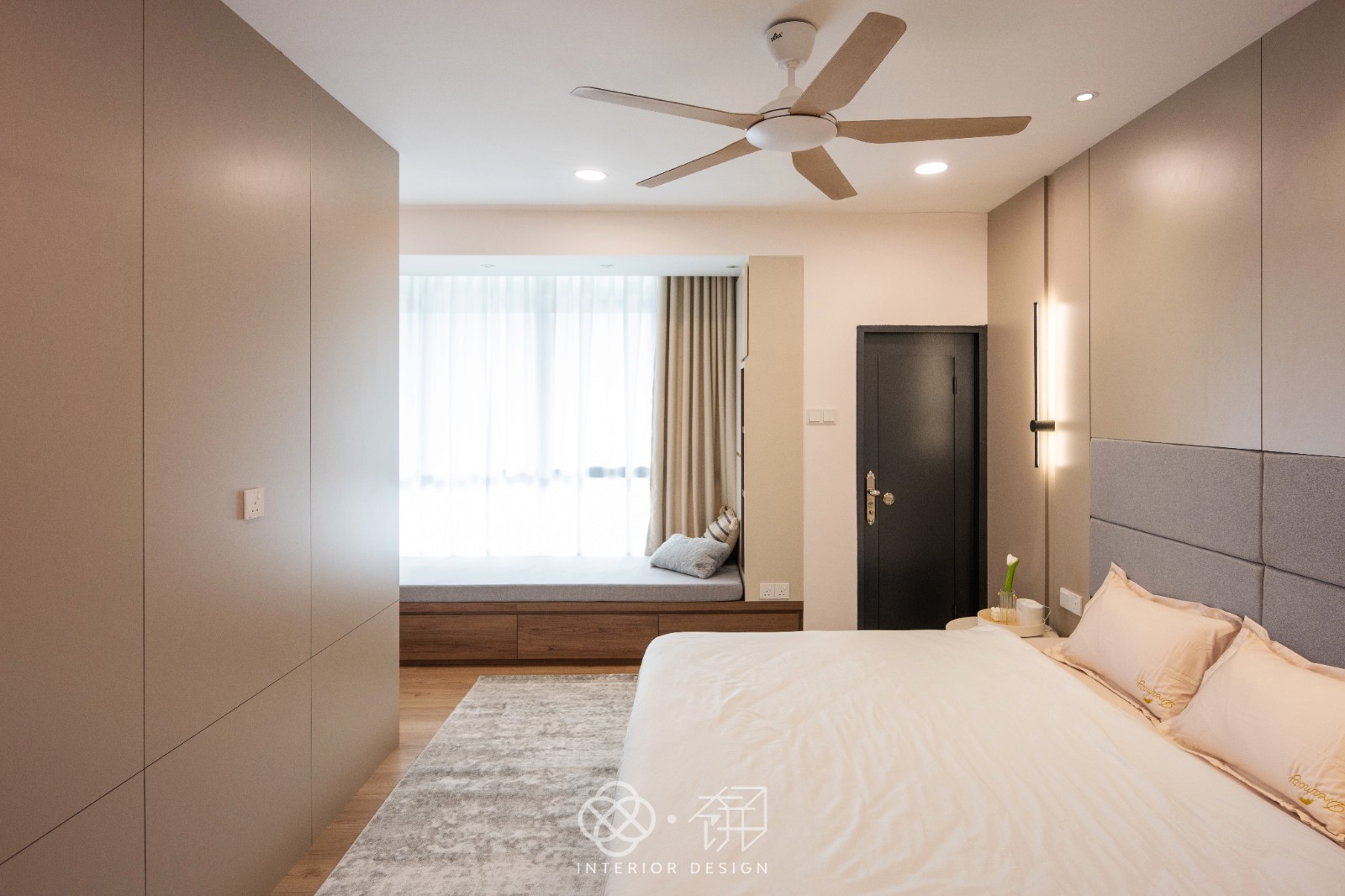 奶油简约·明亮住宅丨大饼设计-32